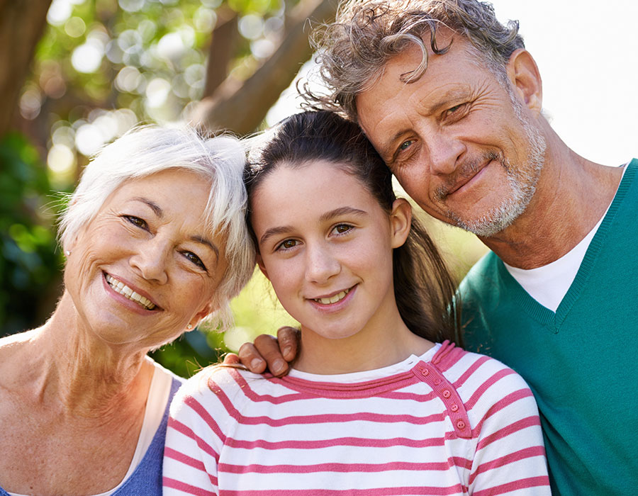 shes close to her grandparents